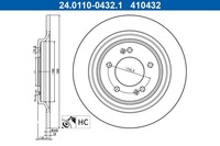 ATE Bremsscheiben Voll Ø300Mm FüR KIA Sportage V NQ5 Hyundai Tucson NX4A NX4E