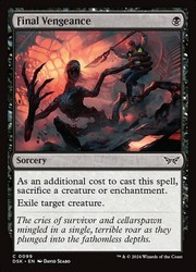 Final Vengeance #99 Duskmourn: House of Horror MTG Common