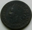 US 1885 Indian Head Cent  **