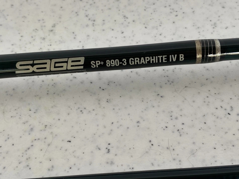 Sage SP + 890-3 Graphite IVB line 8 Wt Length 9’0” Fly Rod + DB Dunn Hard Case - Image 3 of 4
