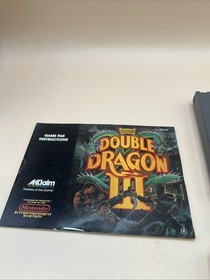 Double Dragon III 3: The Sacred Stones Aut&eacute;ntico Nintendo NES CASI NUEVO - &iexcl;CIB!