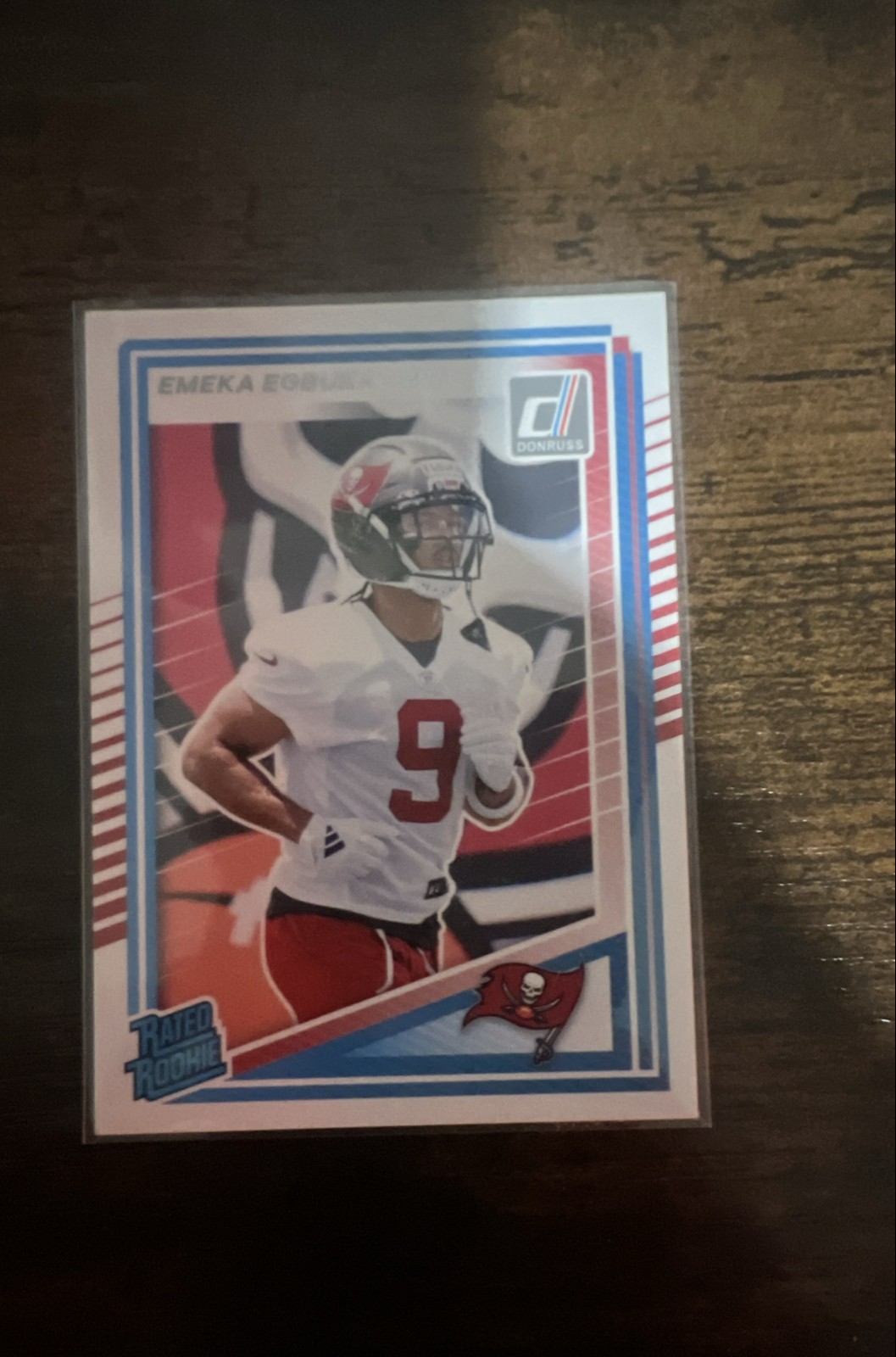 2025 Panini Donruss - Rated Rookie Emeka Egbuka #375 (RC)
