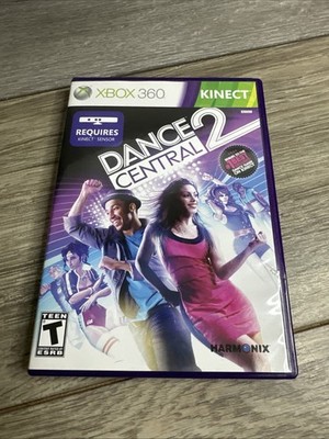 Dance Central Xbox 360 Replacement Case And Manual Only NO Game!