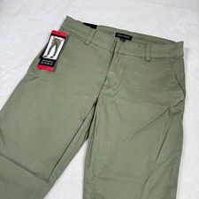 Banana Republic Womens Cropped Chino Pant Green Olive Size 8 NWT 1760086
