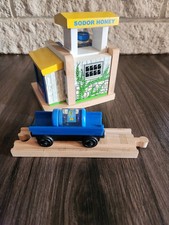 Thomas  Friends Wooden Railway Sodor Honey Depot 2 Honey Barrels