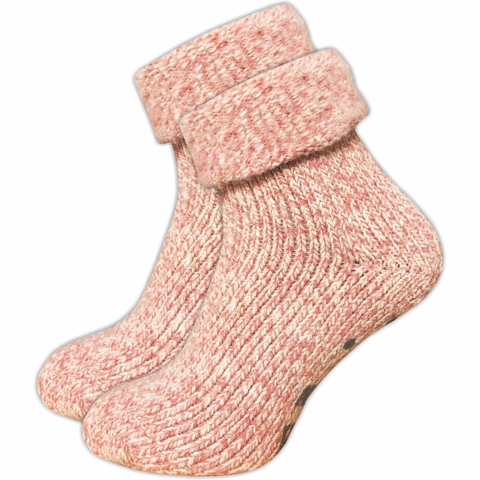 1 Paar Damen Stoppersocken | ABS Socken | Noppensocken | 70% Wolle - Bild 4 von 4