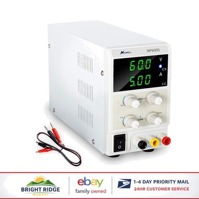 Precision Adjustable Power Supply for DIY Electronics and Circuit Testing