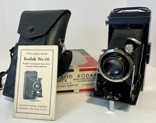 c.1932 Six-16 Kodak Art Deco Brown Camera Original Box complete set Must See