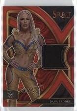 2023 Panini Select WWE Selective Swatches Red Prizm /99 Dana Brooke #SW-DBK 4g8