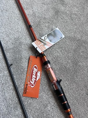 Berkley Lightning Rod Shock (Casting Rod) Orange Black Fishing Rod Baitcast