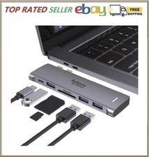 USB C Adapter for MacBook Pro/MacBook Air M1 M2 M3 2021 2020 2019 13" 15" 16"...