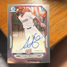 2025 Topps Bowman Chrome 1st Marconi German Chrome Auto Prospect #CPA-MG