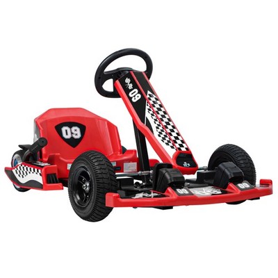 36V Electric Go Kart for Kids, 16 MPH Drift Kart with Drift/Sport Mode