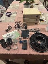 VTG Kodak Carousel 800 Projector Parts  Pieces Control, Bulb, Lens  MORE