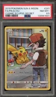 Pokemon Pikachu Cosmic Eclipse Secret Rare Full Art #241 PSA 8.5
