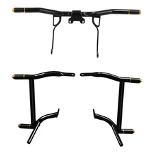 Rear Saddlebags Support Guard Rails & Engine Bar For Harley Street Glide 2014-23