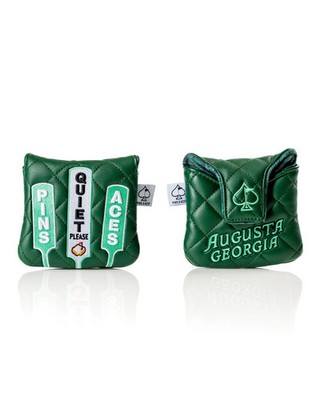 Pins & Aces (Authentic) Augusta Collection Quiet Please Mallet Putter Head Cover