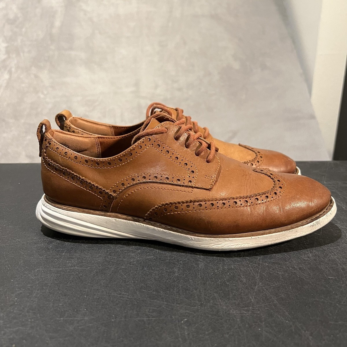 Cole Haan Grand Evolution Shortwing Shoes Mens 9.5 Leather  display picture 2
