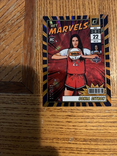 2025 Panini Donruss WNBA - Net Marvels Sonia Citron #4 Holo /99 (RC)  212/399