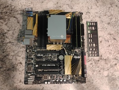 ASUS X79-DELUXE - I7-4820K - 16GB DDR3 Tested and Working