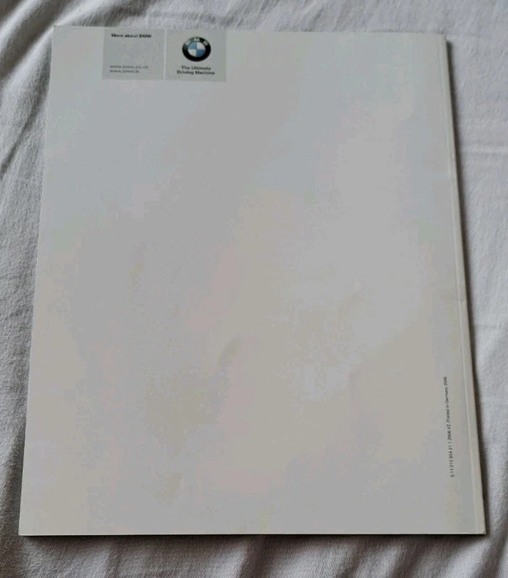 ORIGINAL 2006 BMW E46 M3 UK SALES BROCHURE!! - Image 3 of 4
