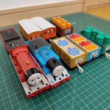 Takara Tomy Plarail James Tanker Car Thomas Friends Toy Train Set Deluxe 15