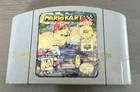 Mario Kart 64 N64 Nintendo 64 Game Cartridge Untested Label Wear OEM