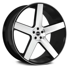 Strada PERFETTO Wheel 18x8 (40, 5x114.3, 72.6) Black Single Rim
