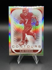 2025 Panini Phoenix Contours Insert Bijan Robinson #2 Falcons Football