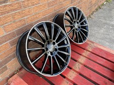 CLEARANCE 18" A45 ALLOY WHEELS NIGHT EDITION MERCEDES AMG A CLASS RIMS CLA
