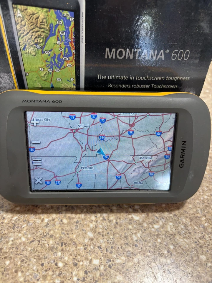 Garmin Montana 600 Waterproof Hiking GPS + Auto Friction Mount Kit Bundle - Image 3 of 4