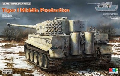 Rye Field Model RM-5010 - 1/35 Tiger I Middle Production Full Interior - Neu