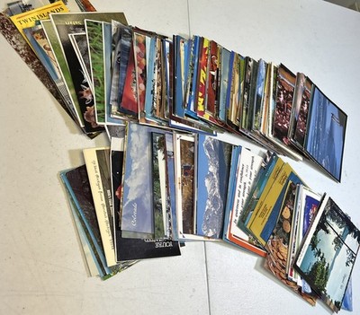 Lot of 392 Antique Postcards 1900's Greetings Holidays 100% Blank