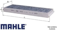 Mahle LAK239/S Filter FüR Innenraumluft Innenraumfilter Filter Innenraum