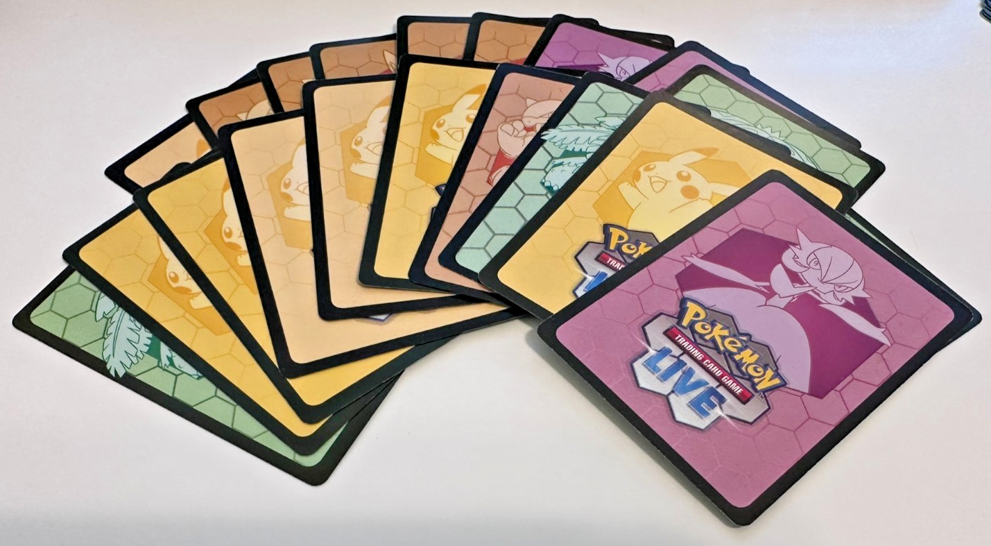 20x Pokemon TCG Live *Pitch Black* Code Cards - Unused Physical Codes