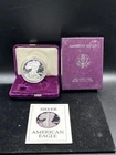 1987-S $1 Silver American Eagle Proof $1 Silver OGP + COA US Coin A48