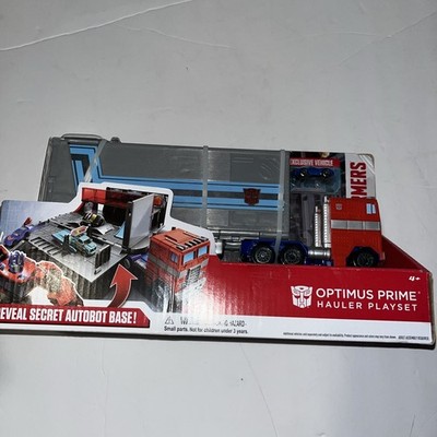 Transformers micro machines OPTIMUS PRIME Semi playset with Tracks Corvette