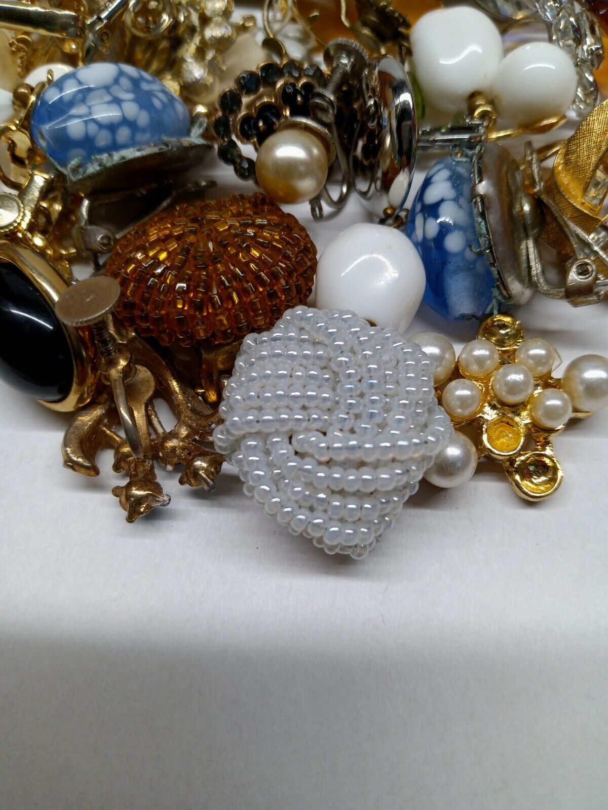Mixed Lot Of Vintage Earrings - image 2