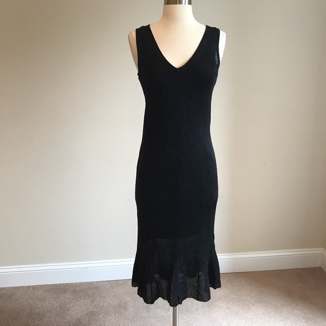 ralph lauren black cocktail dress