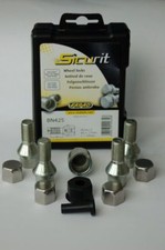 Felgenschloss Mercedes A-Klasse W168 Schraube M12x1.50x25 Kegelbund 60&deg; SW17