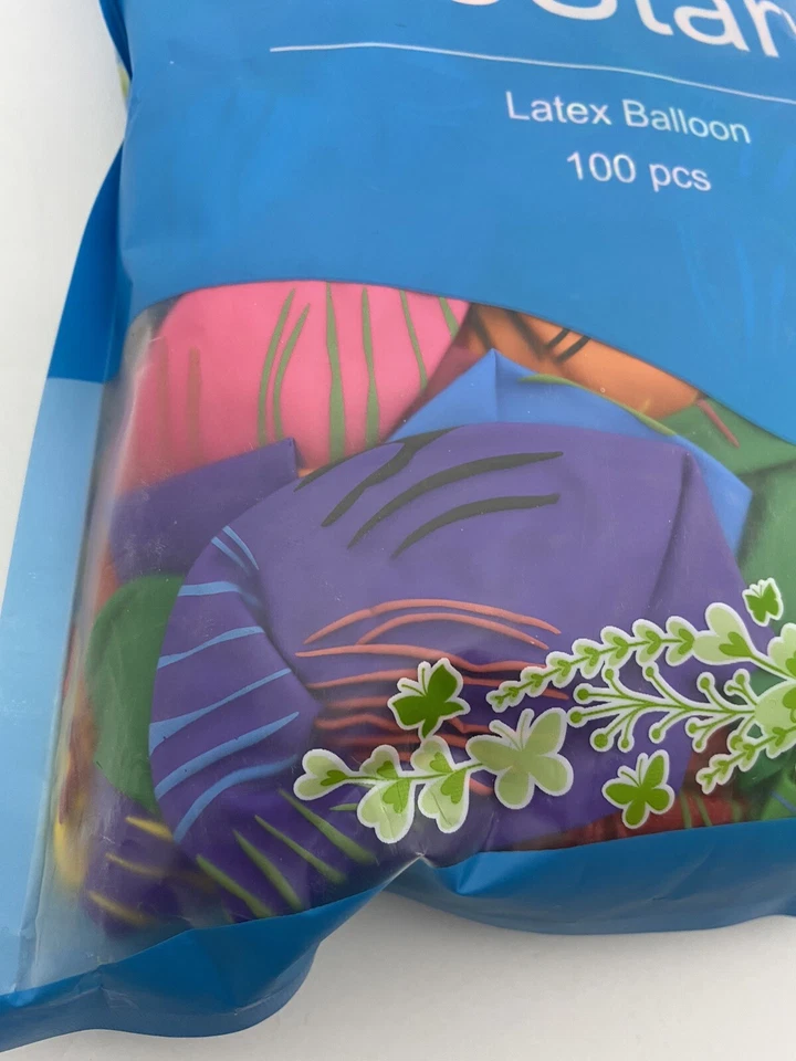 100pcs 12inch Zebra-Stripe Latex Balloons - Image 2 of 3