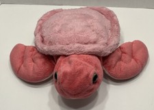 Aurora World Destination Nation Plush Pink Turtle  12" Stuffed Animal READ