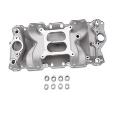22026 Air Gap Aluminum Intake Manifold For 4.6l283 5.0l305 5.4l327 Chevy V8