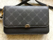 W4--LADIES--By NINE WEST--Sholder--Cross Body Black BAG--BRAND NEW