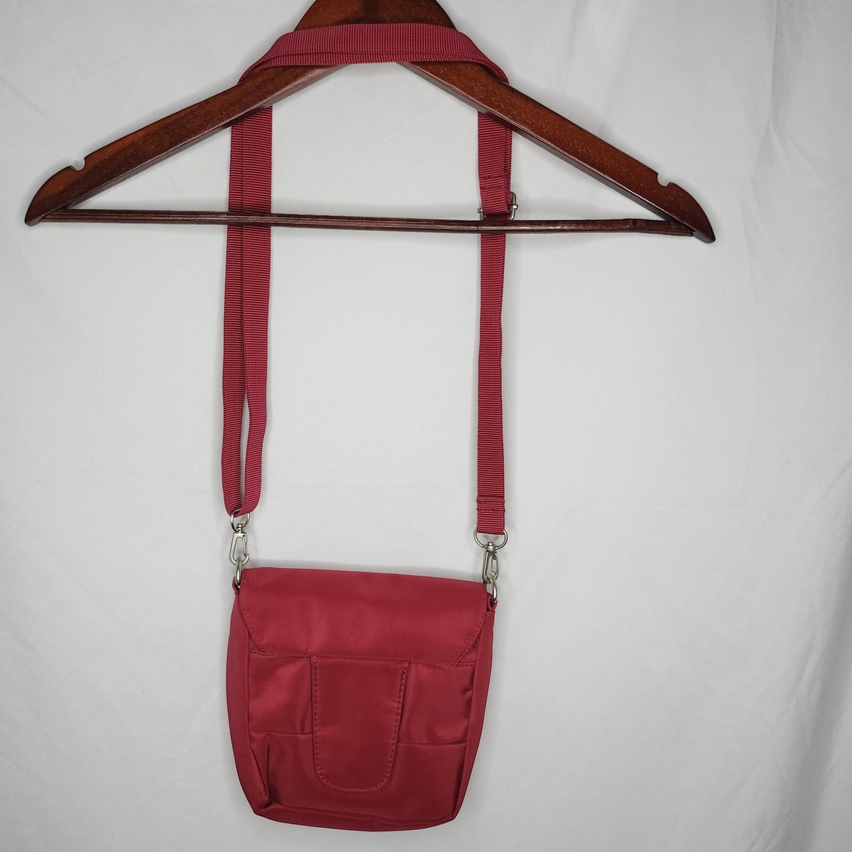 ZIMMERMANN 0679PRS253OMBMUL 関税送料込 2006 Travelon Red Crossbody Microfiber Polyester Zip Pocket