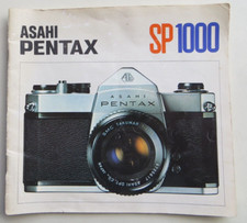 ASAHI PENTAX SP1000 INSTRUCTION MANUAL