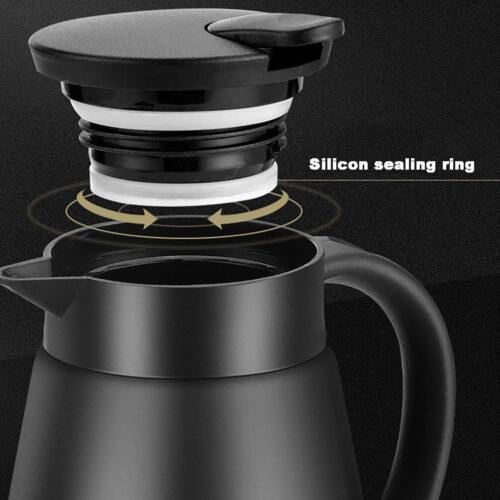 Thermal Coffee Carafe Tea Pot 20 Oz Stainless Steel Insulation Pot Double Wall V - Picture 3 of 8