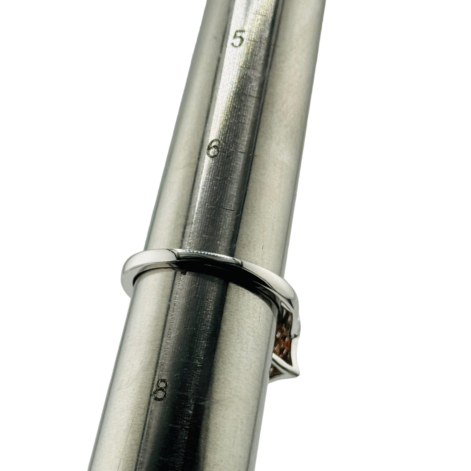 Sterling Silver 925 Red Ruby Topaz Ring Size 7 Si… - image 8