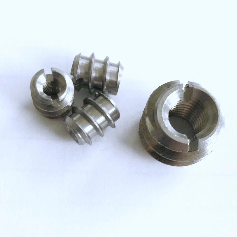 Gewindmuffen Stahl verzinkt RAMPA MUFFEN TYPB M3 M4 M5 M6 M8 M10 Gewindeeinsatz