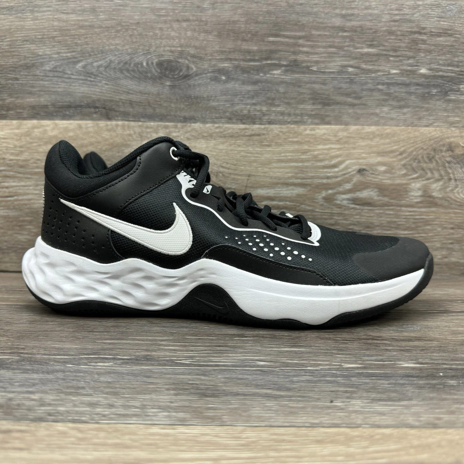 Nike FLY.BY MID 3 Black White Basketball Sneakers DD9311-003 Mens Size 13